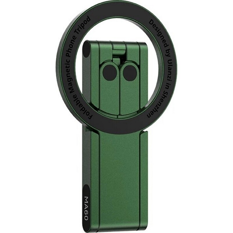 Держатель Ulanzi MA60 Foldable Magnetic Phone Tripod Green (S036)