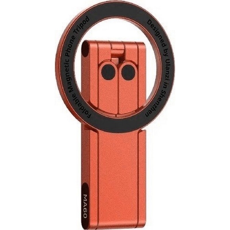 Держатель Ulanzi MA60 Foldable Magnetic Phone Tripod Orange (S040)