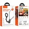 Фото - Держатель Hoco K31 Campo magnetic neck-hanging holder Black/Gray | click.ua