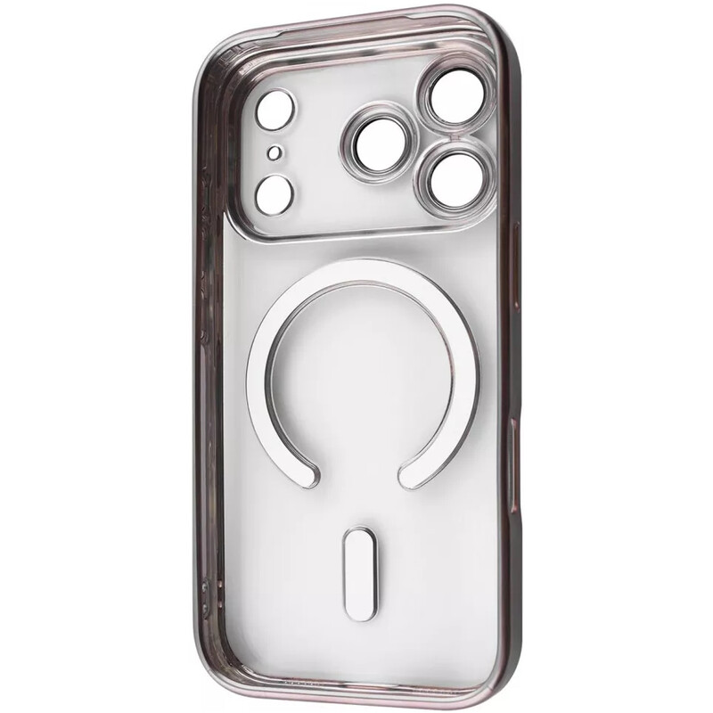Чохол-накладка PRC Metal Matte Case with Magnetic Ring для iPhone 17 Pro White Titanium