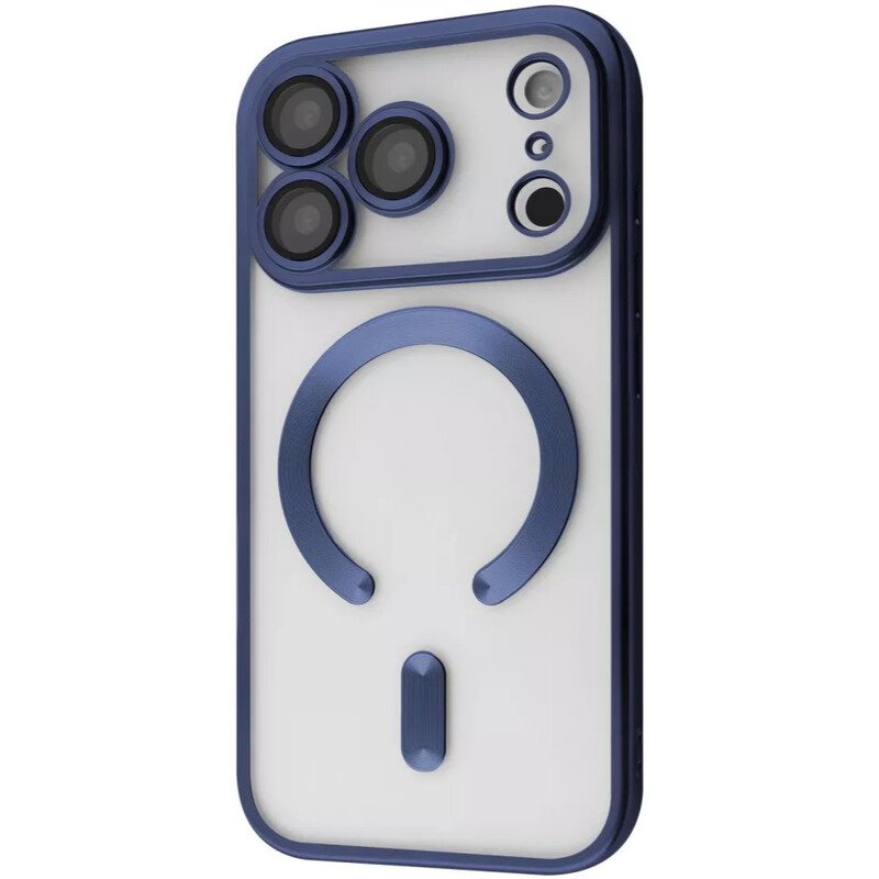 Чохол-накладка PRC Metal Matte Case with Magnetic Ring для iPhone 17 Pro Deep Blue