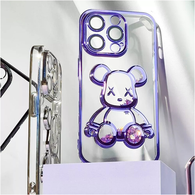 Чохол-накладка PRC Shining Bear Case iPhone 12 Pro Dark Purple