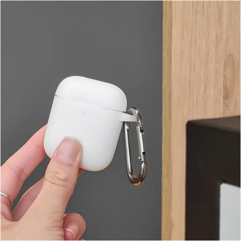 Чeхол PRC Silicone Case New для Apple AirPods 1/2 Transparent