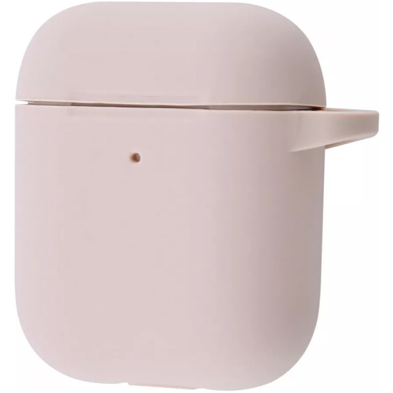 Чeхол PRC Silicone Case New для Apple AirPods 1/2 Pink Sand