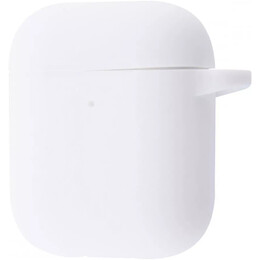 Чохол PRC Silicone Case New для Apple AirPods 1/2 White