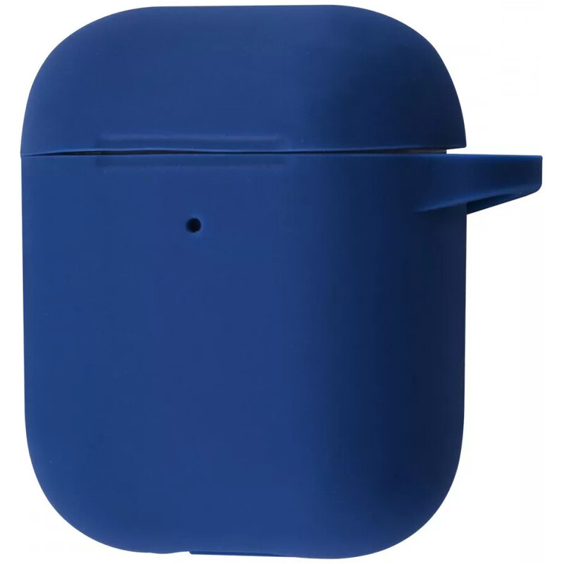 Чeхол PRC Silicone Case New для Apple AirPods 1/2 Blue Cobalt