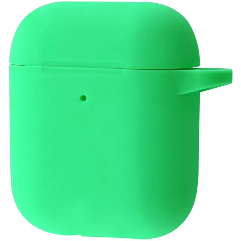 Чeхол PRC Silicone Case New для Apple AirPods 1/2 Green
