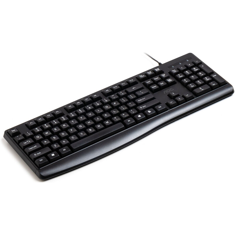 Клавиатура AOC KB120B USB UA Black (KB120B/97)