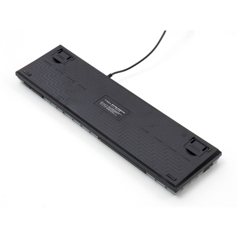 Клавиатура Vinga KBGM-090R Grey/Black