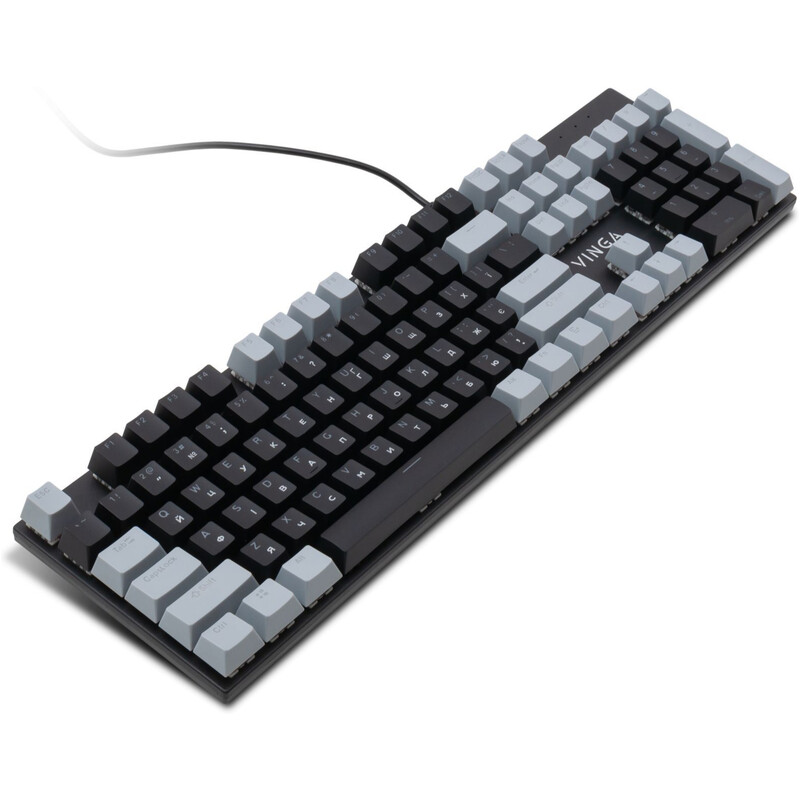 Клавиатура Vinga KBGM-090R Grey/Black