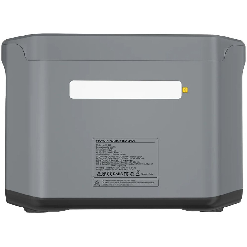Зарядна станція Vtoman FlashSpeed 2400 1408Wh, 2400W