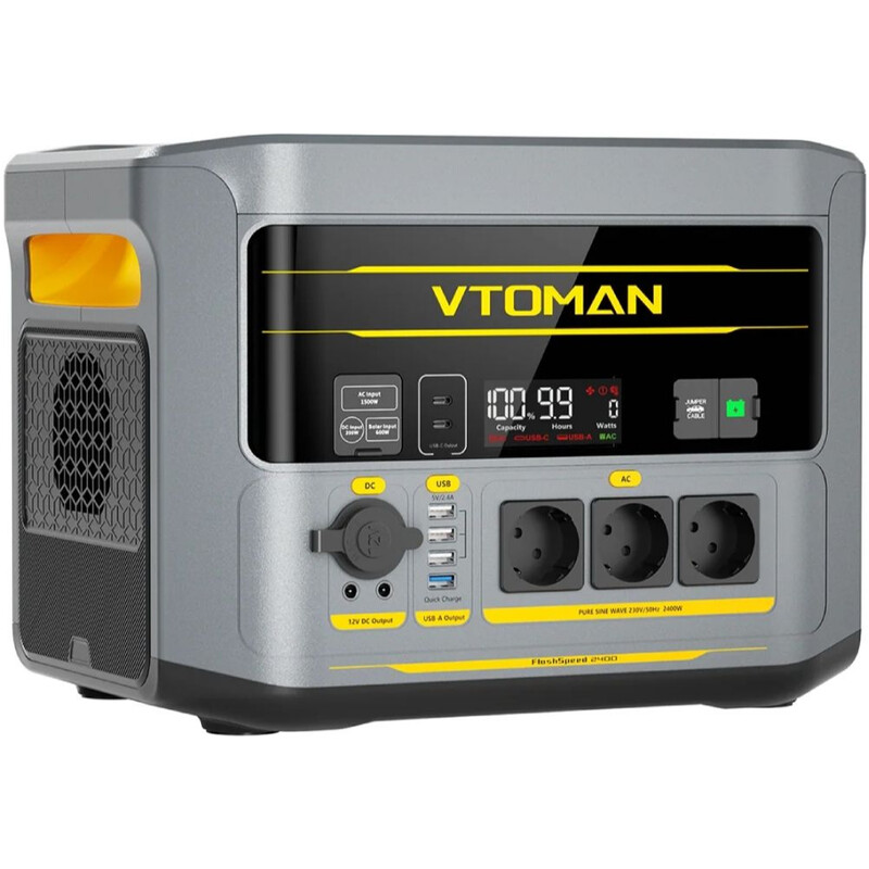 Зарядна станція Vtoman FlashSpeed 2400 1408Wh, 2400W