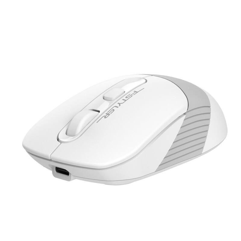 Мышь беспроводная A4Tech Fstyler FG10CS Air2 Grayish White