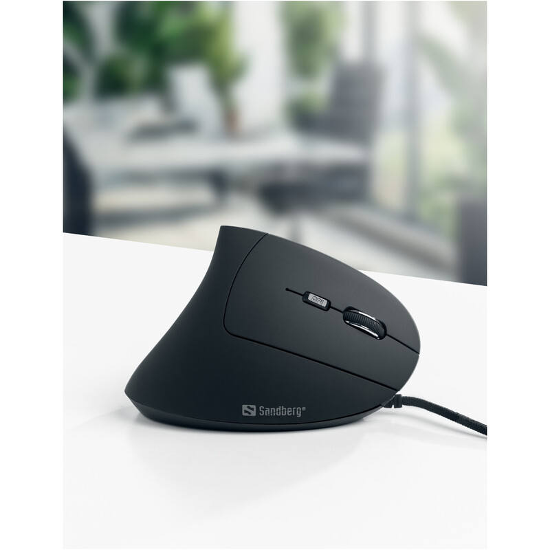 Миша Sandberg Vertical Mouse Pro USB Black (630-14)