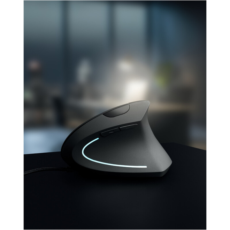Миша Sandberg Vertical Mouse Pro USB Black (630-14)