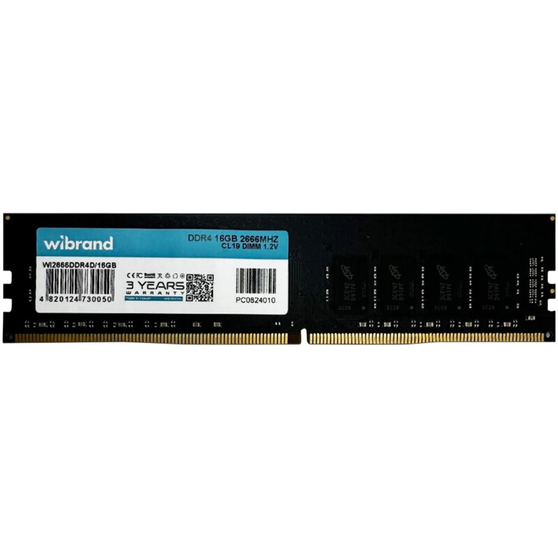 Модуль памяти DDR4 16GB/2666 Wibrand (WI2666DDR4D/16GB)