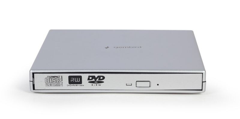Внешний Gembird DVD-USB-02-SV DVD-привод, USB 2.0