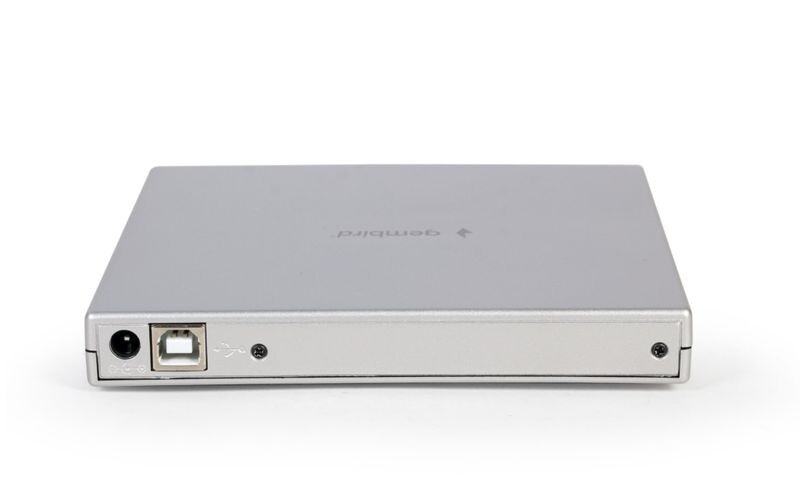 Внешний Gembird DVD-USB-02-SV DVD-привод, USB 2.0