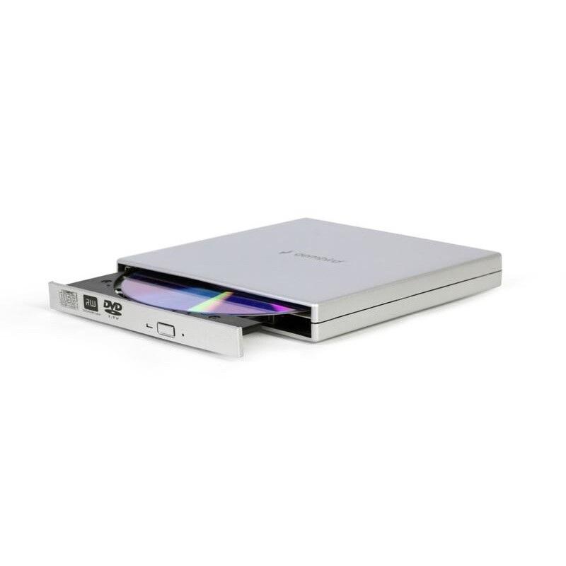 Внешний Gembird DVD-USB-02-SV DVD-привод, USB 2.0