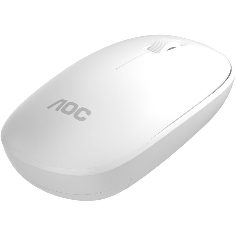 Миша бездротова AOC MS200W White