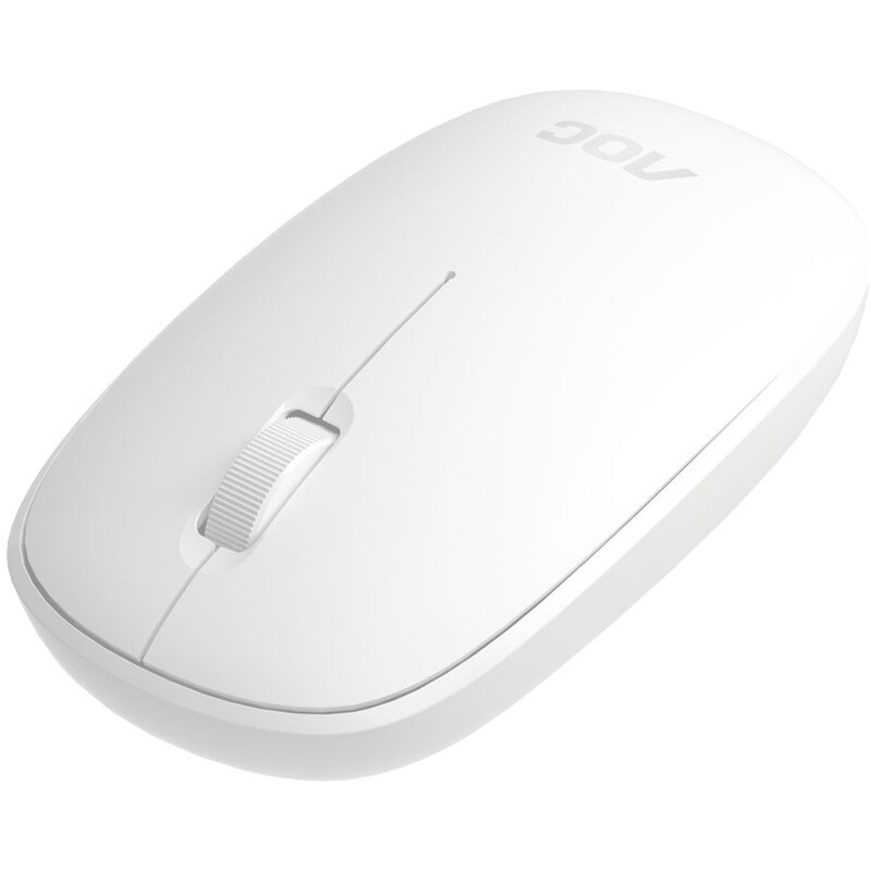Миша бездротова AOC MS200W White