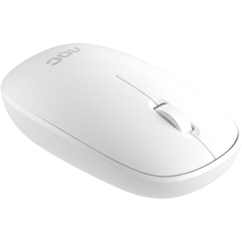 Миша бездротова AOC MS200W White