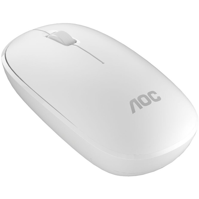 Миша бездротова AOC MS200W White