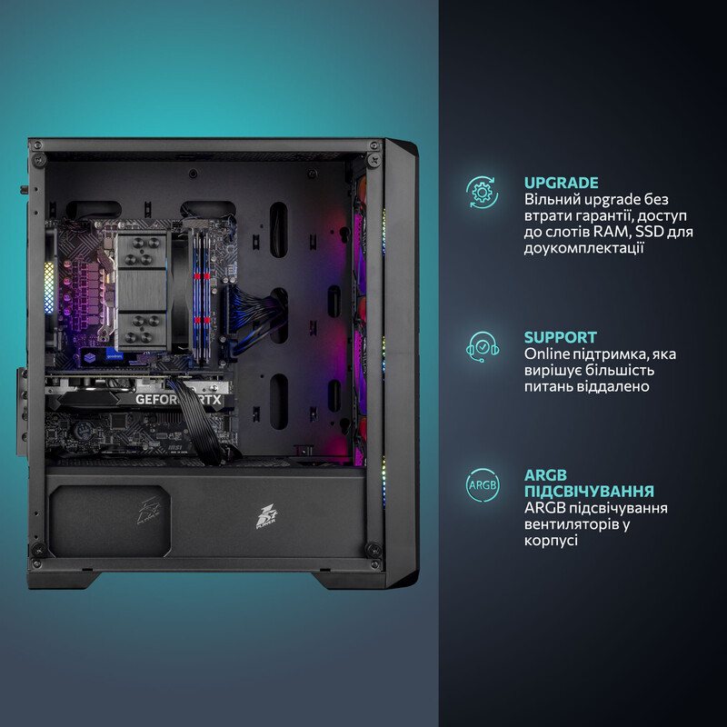 Игровой компьютер ASGARD GAMER 5060 8GB / Ryzen 5 8400F / DDR5 32GB / SSD 1TB (ASG-G-5060-5944)