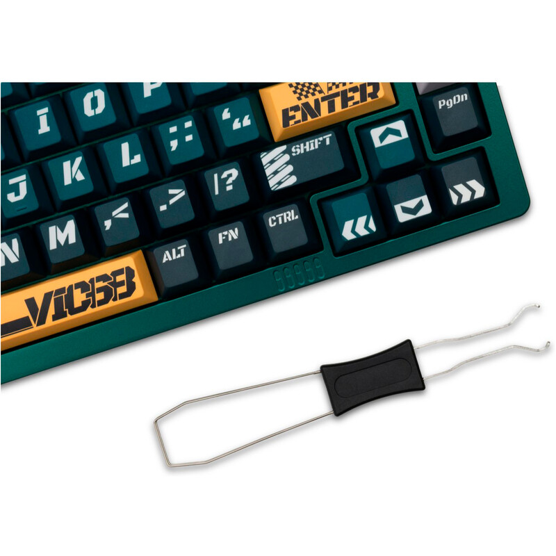 Клавiатура Thunderobot VIC68 TTC Ultra RGB King Magnetic Switch USB Parrot Green