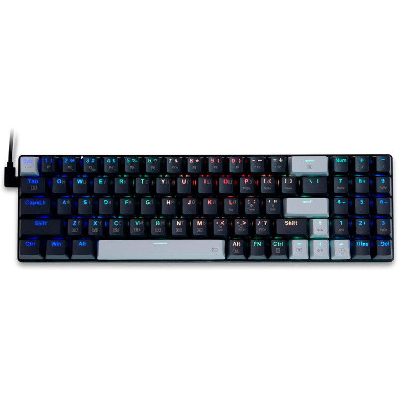 Клавiатура Thunderobot K78B RGB Brown Switch USB UA Black