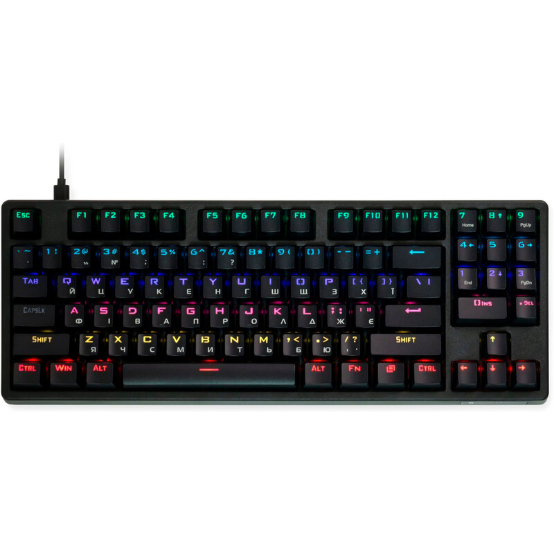 Клавiатура Thunderobot KG3089R Red Switch USB UA Black