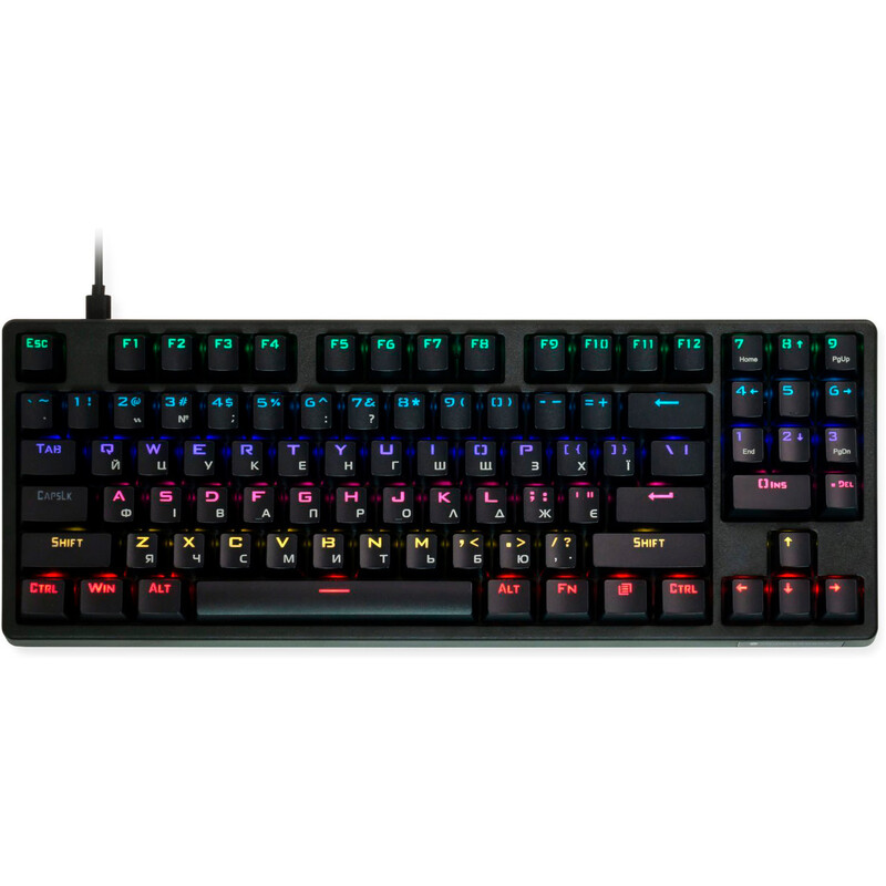 Клавiатура Thunderobot KG3089R Blue Switch USB UA Black