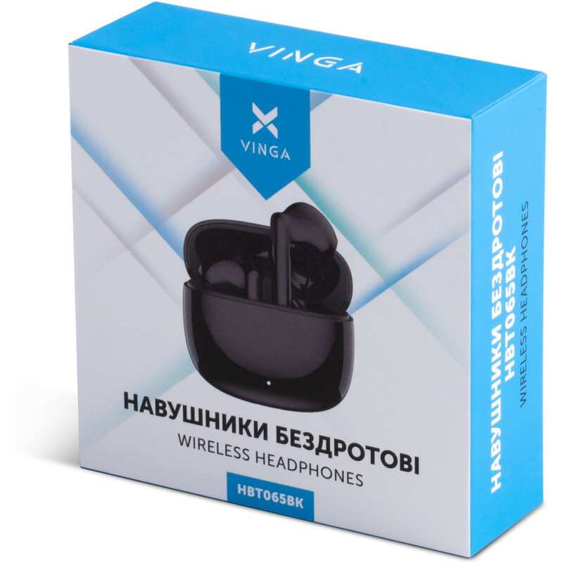 Bluetooth-гарнітура Vinga HBT065 Black (HBT065BK)