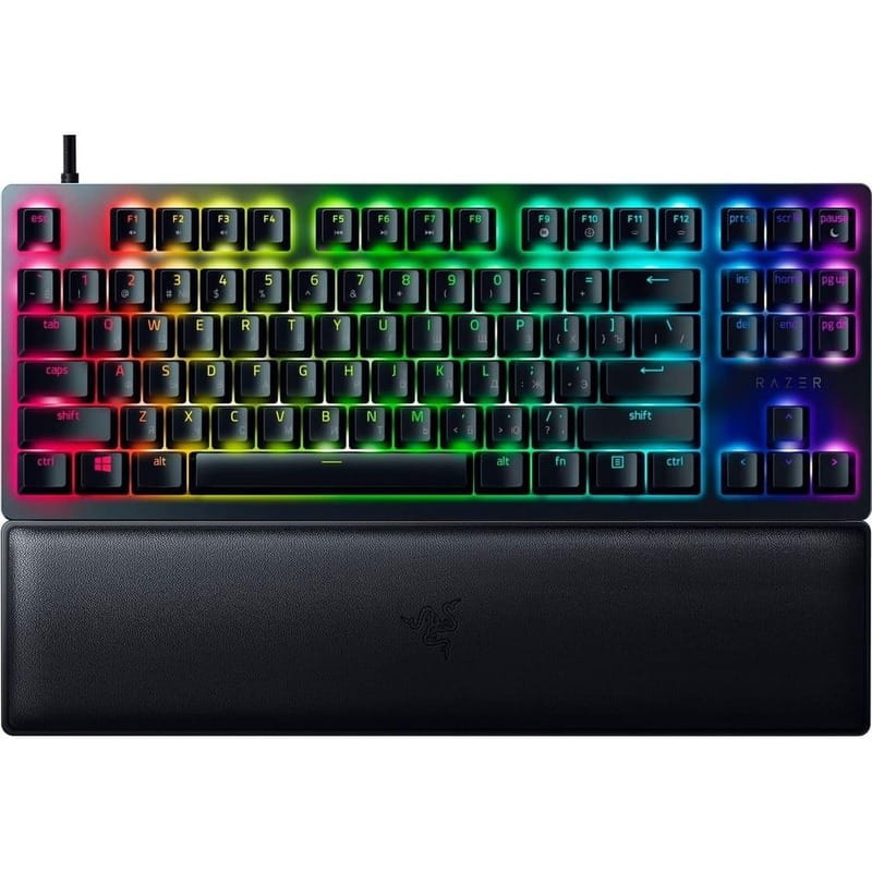 Клавіатура Razer Huntsman V2 TKL Purple Switch Black (RZ03-03941400-R3R1)