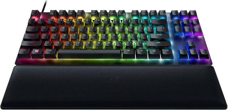 Клавиатура Razer Huntsman V2 TKL Purple Switch Black (RZ03-03941400-R3R1)