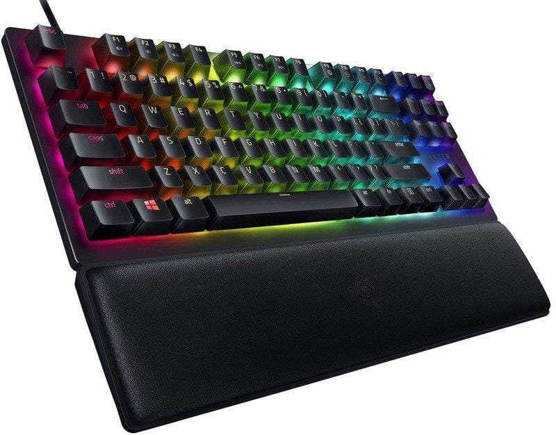 Клавиатура Razer Huntsman V2 TKL Purple Switch Black (RZ03-03941400-R3R1)