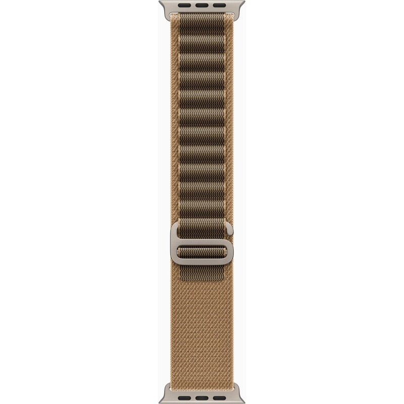 Смарт-часы Apple Watch Ultra 4 GPS + Cellular 49mm Natural Titanium Case with Desert Alpine Loop - Large (MJAG4QI/A)