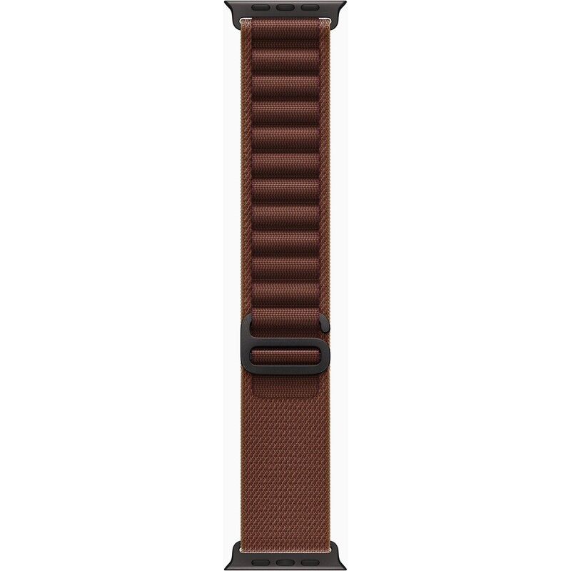 Смарт-годинник Apple Watch Ultra 4 GPS + Cellular 49mm Black Titanium Case with Burgundy Alpine Loop - Medium (MJC14QI/A)
