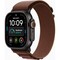 Фото - Смарт-годинник Apple Watch Ultra 4 GPS + Cellular 49mm Black Titanium Case with Burgundy Alpine Loop - Medium (MJC14QI/A) | click.ua