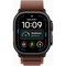 Фото - Смарт-годинник Apple Watch Ultra 4 GPS + Cellular 49mm Black Titanium Case with Burgundy Alpine Loop - Medium (MJC14QI/A) | click.ua