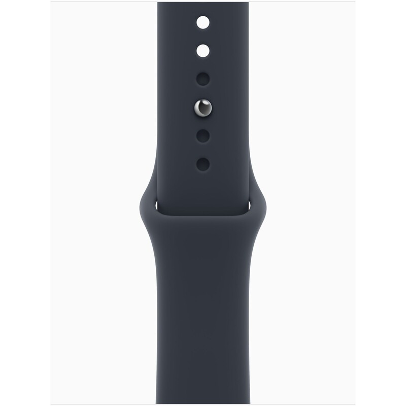 Смарт-годинник Apple Watch Series 12 GPS 42mm Space Grey Aluminium Case with Navy Blue Sport Band - M/L (MJE94RK/A)
