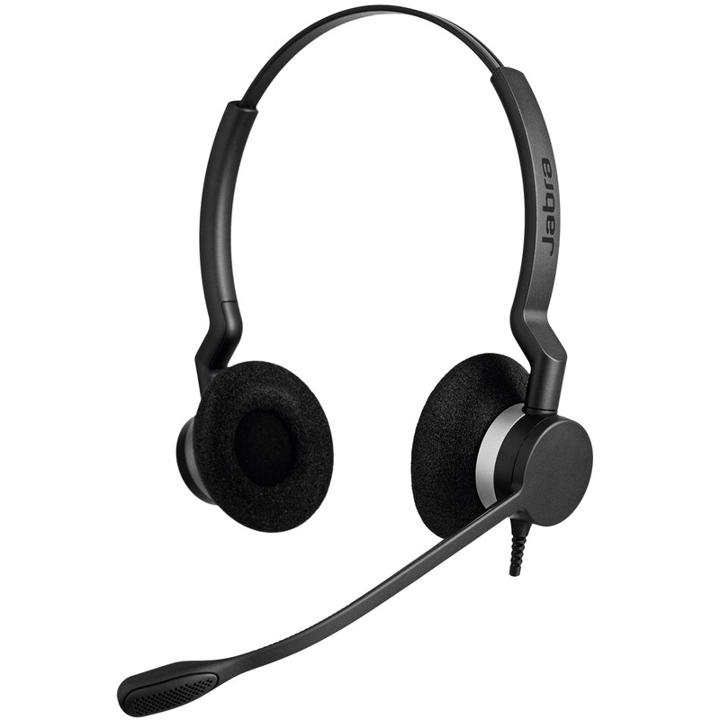 Гарнітура Jabra Biz 2300 QD, Wideband, Duo Black (2389-820-109)