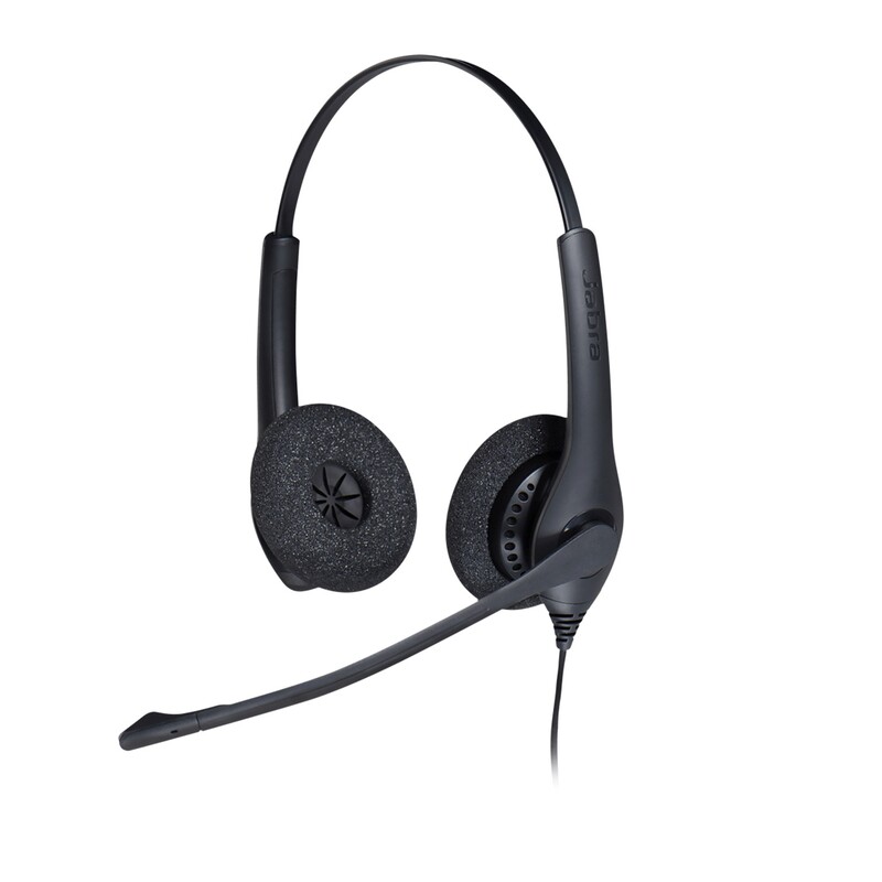 Гарнітура Jabra Biz 1500 Duo USB Black (1559-0159)