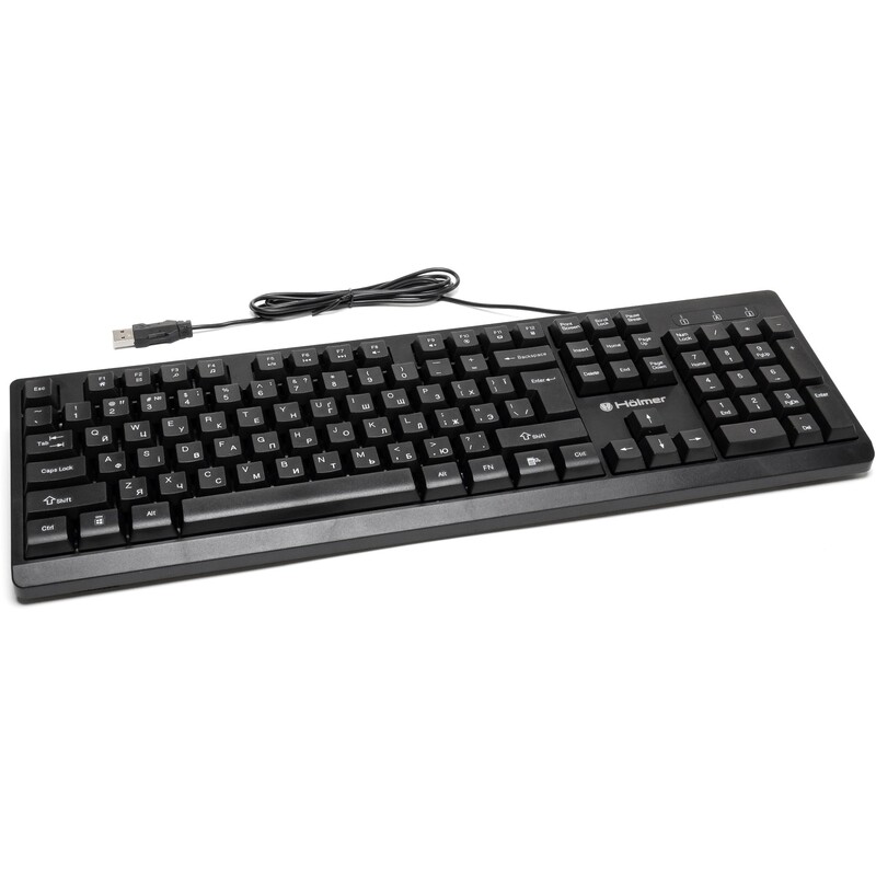 Комплект (клавиатура, мышь) Holmer SO-01 USB UA Black