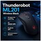 Фото - Миша бездротова Thunderobot ML201 Black (6970796744546) | click.ua