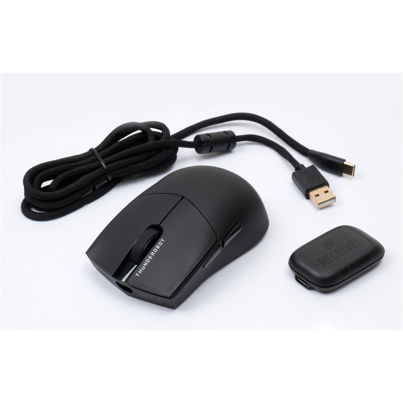 Мышь беспроводная Thunderobot ML903mini 8K Tri-mode Black (6932066315719)