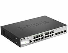 Коммутатор D-Link DGS-1210-20/ME 16x1Gbit, 4xSFP WebSmart