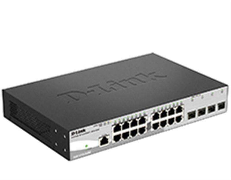 Коммутатор D-Link DGS-1210-20/ME 16x1Gbit, 4xSFP WebSmart