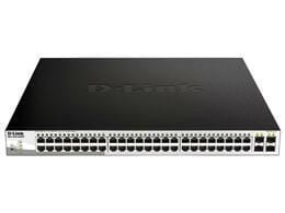 Комутатор D-Link DGS-1210-52MPP 48x1GE PoE, 4x1G SFP, 802.3af/802.3at(740Вт), WebSmart