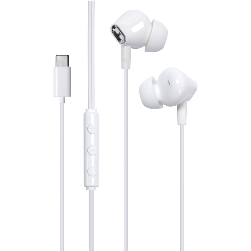Bluetooth-гарнітура Vention Echo Lite USB-C In-Ear White (GBBWAV)